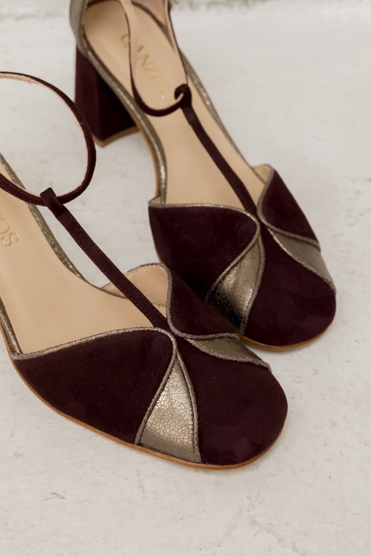 Monica Grappe Suede