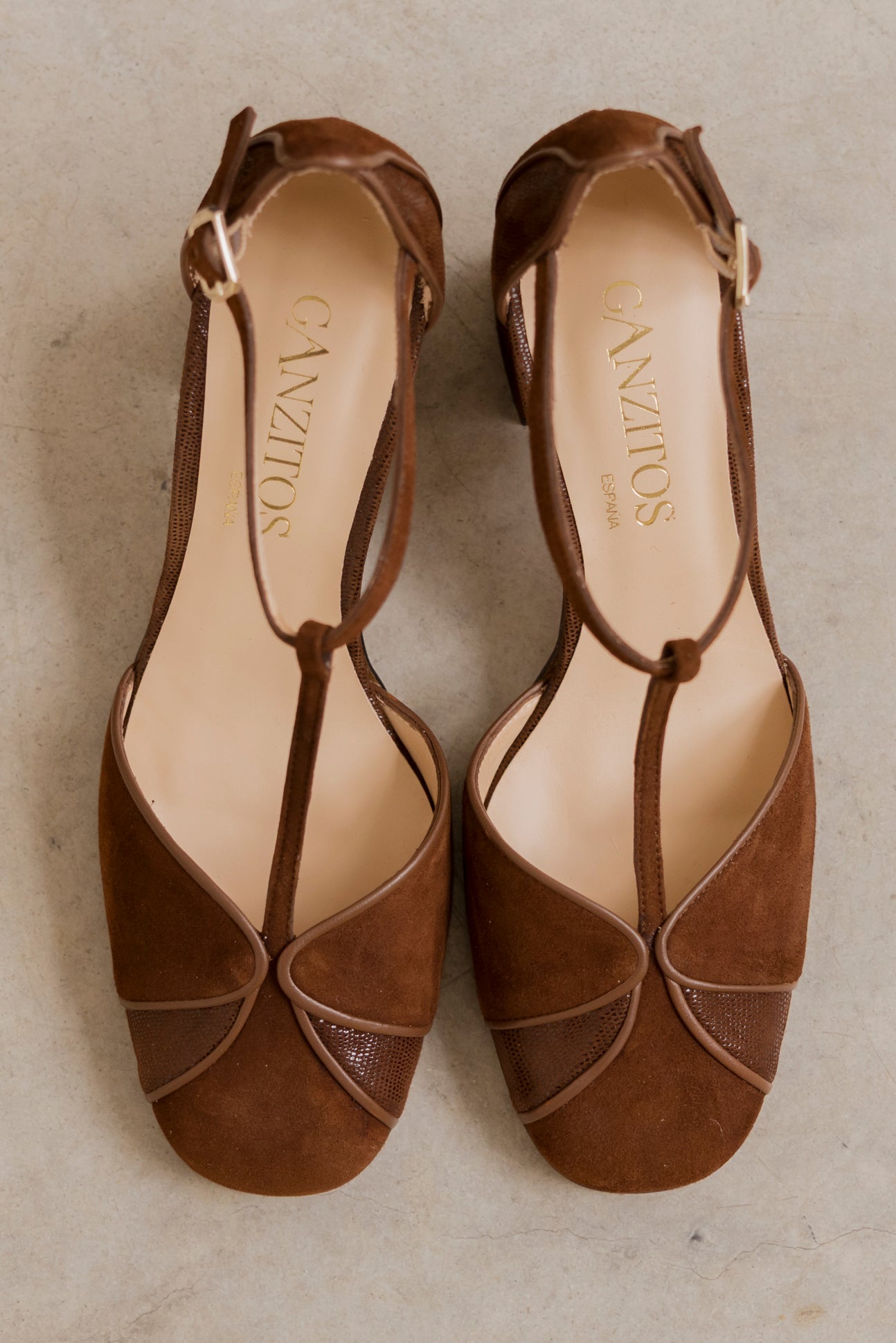 Monica Coffee suede
