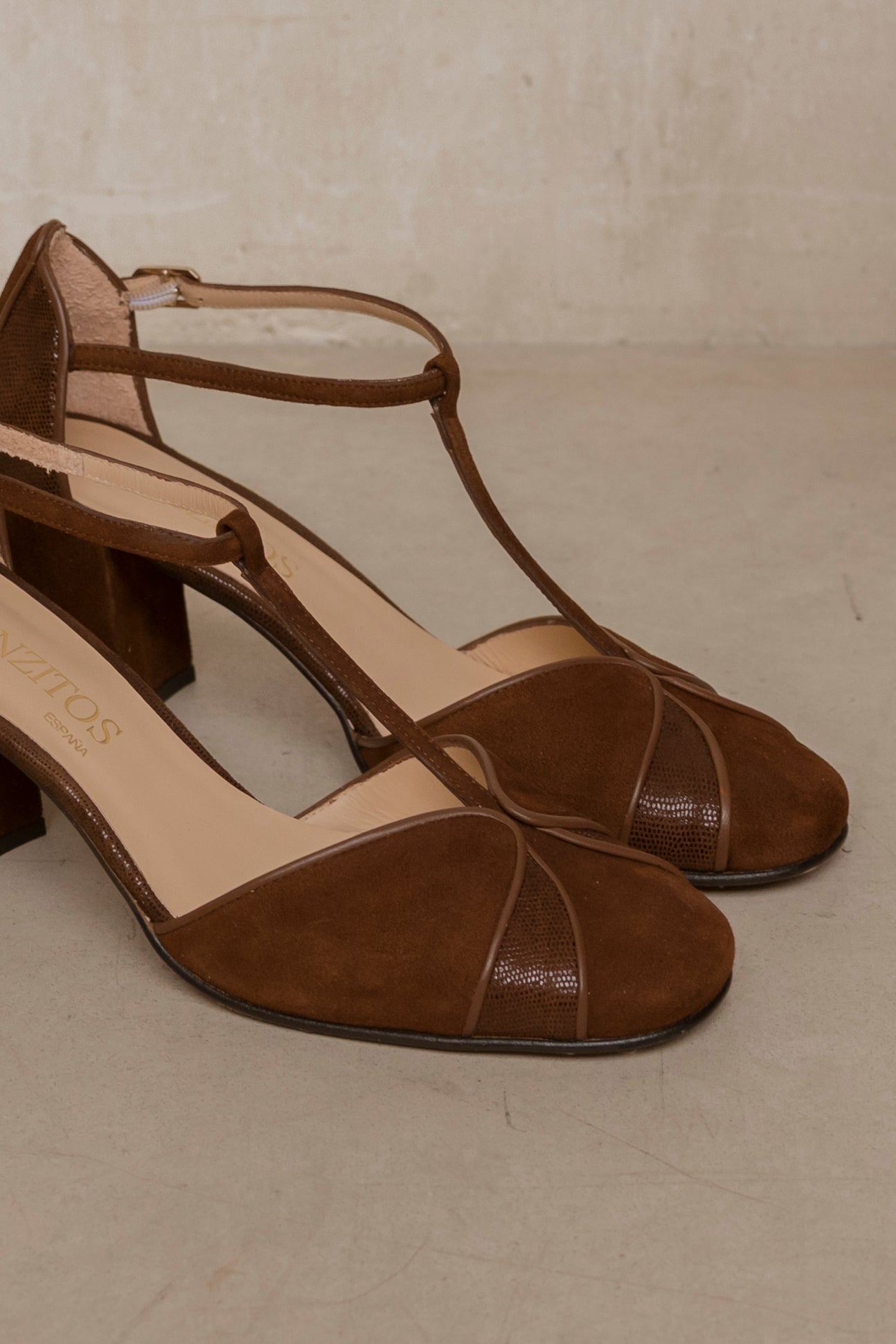 Monica Coffee suede