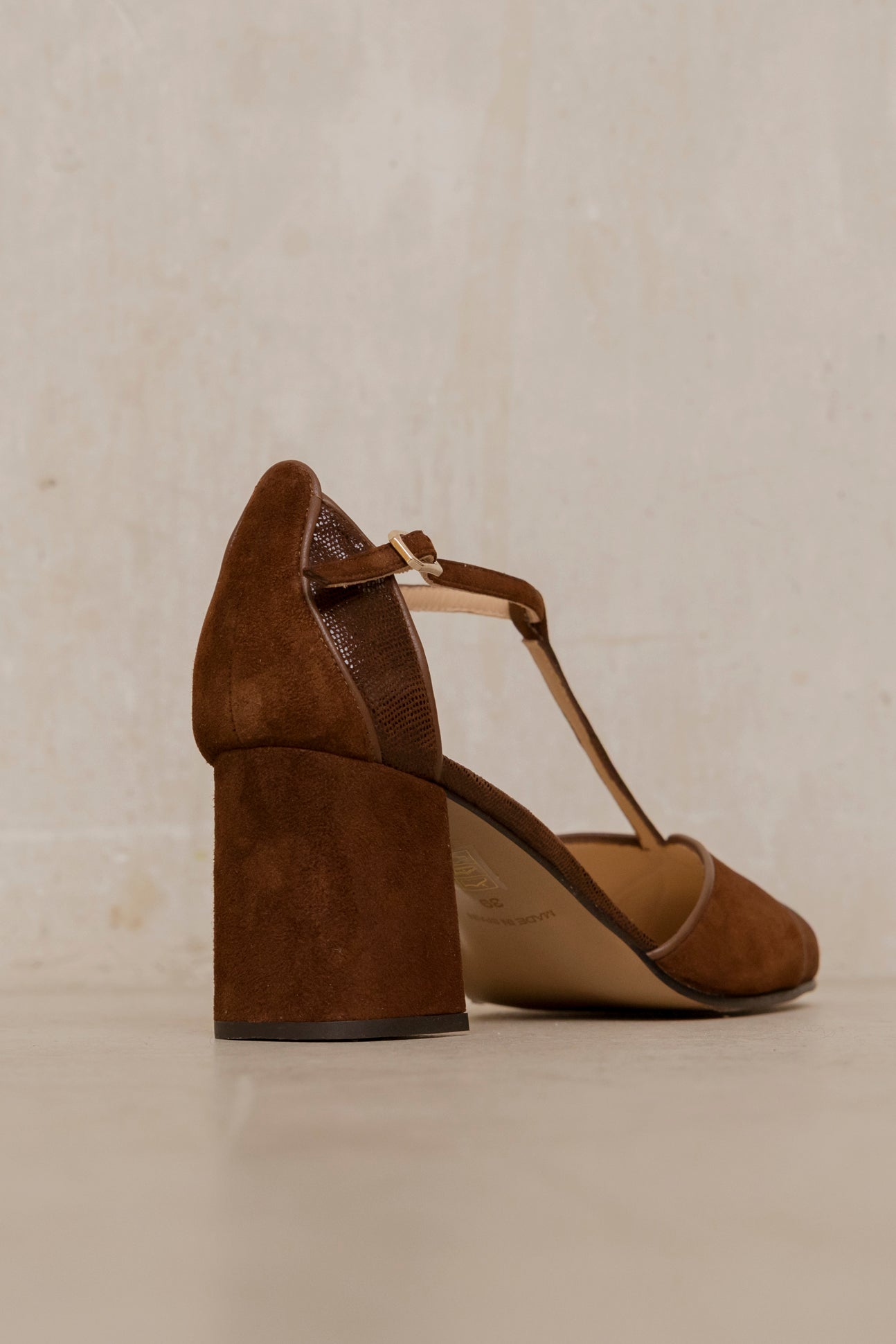Monica Coffee suede