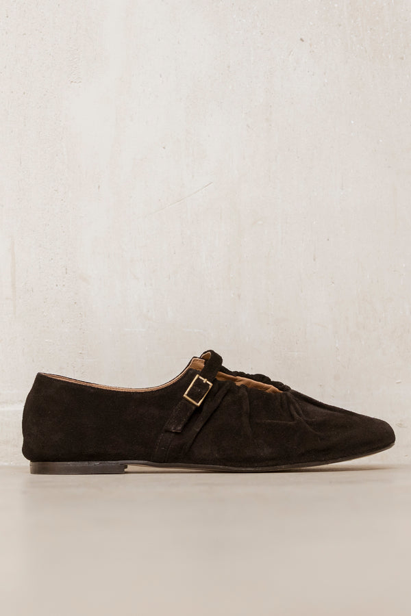 Yaxi Black Suede