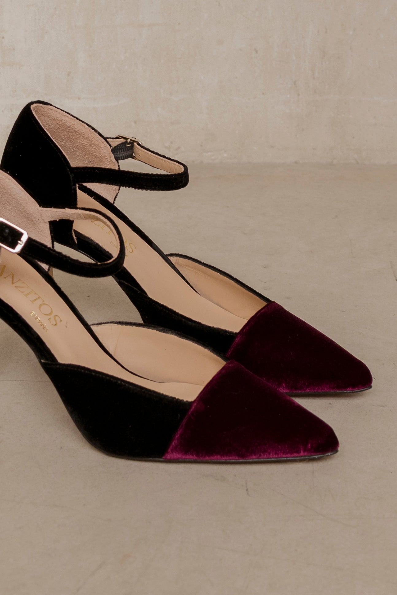 Casilda Burgundy Velvet