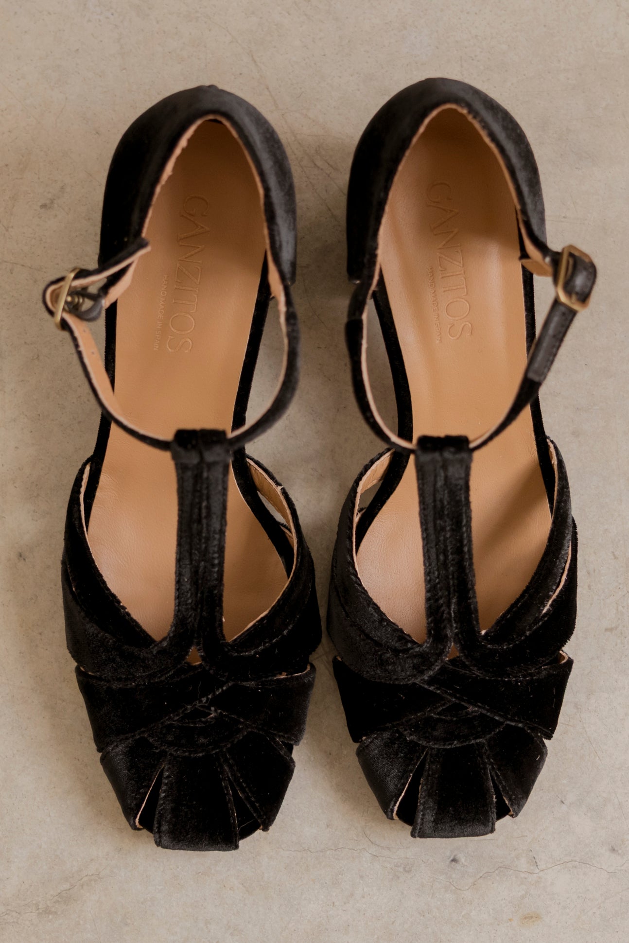 Roberta Velvet Negro
