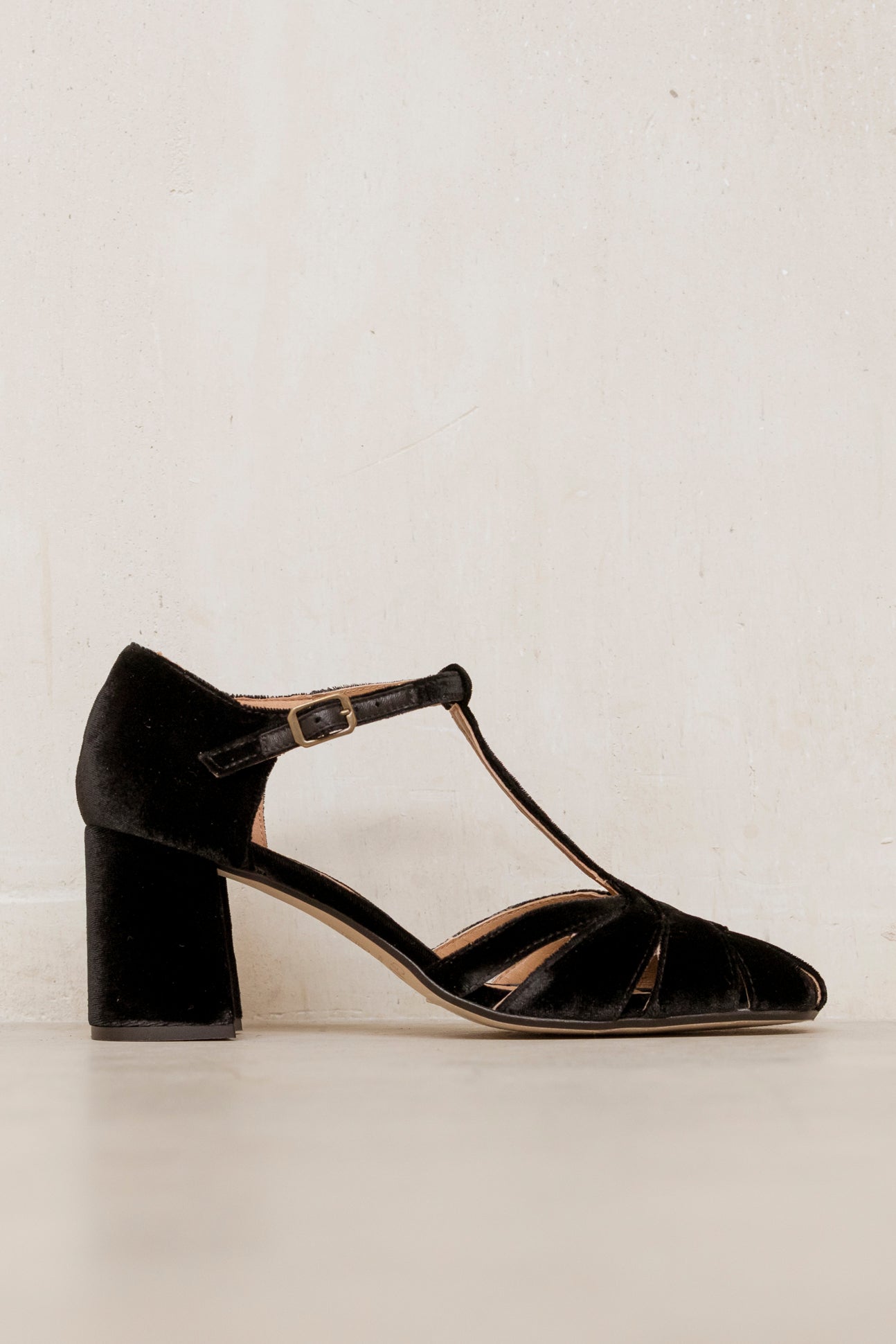 Roberta Velvet Negro